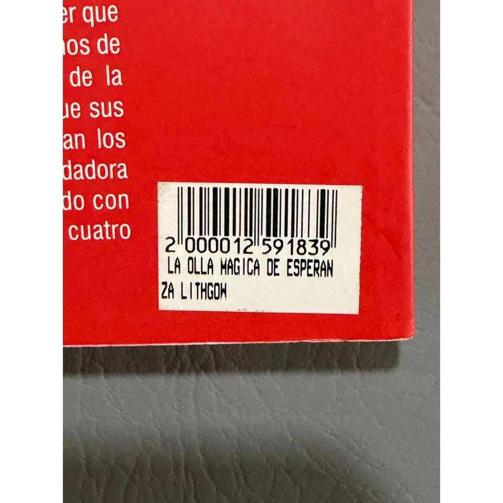 Esperanza Lithgow La Olla Magica Cookbook Spanish 263 Recetas 1st Ed EXTRANA